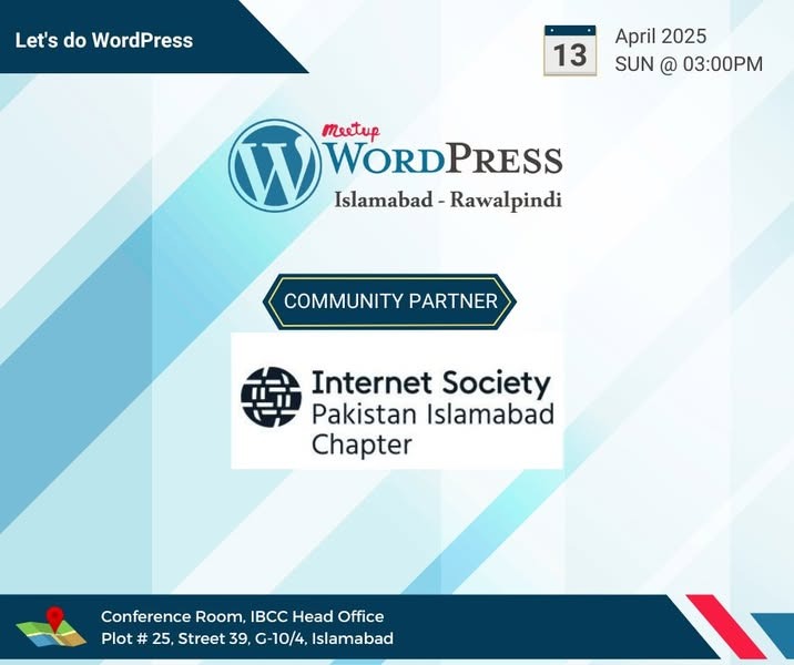 WordPress Meetup Islamabad-Rawalpindi!